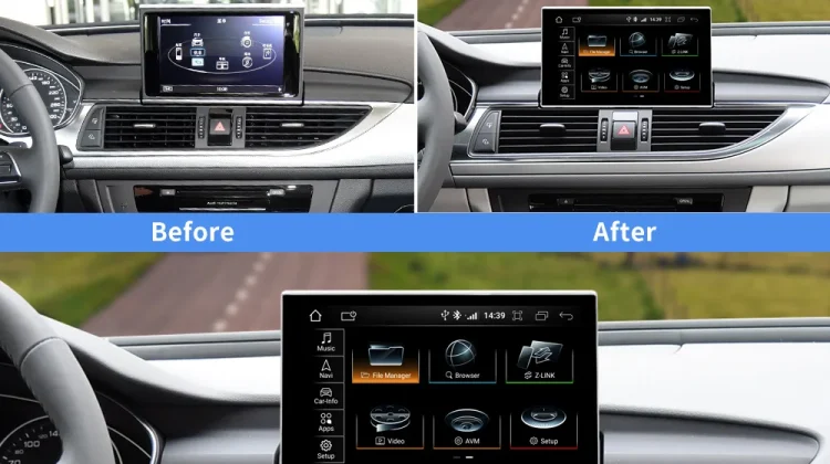 Audi A6 C7 Android Multimedija